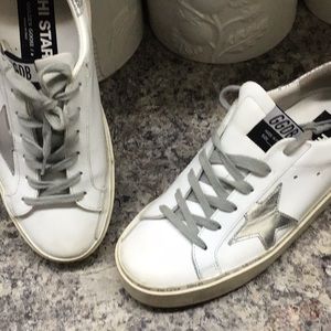 Golden Goose Woman leather tennis shoe